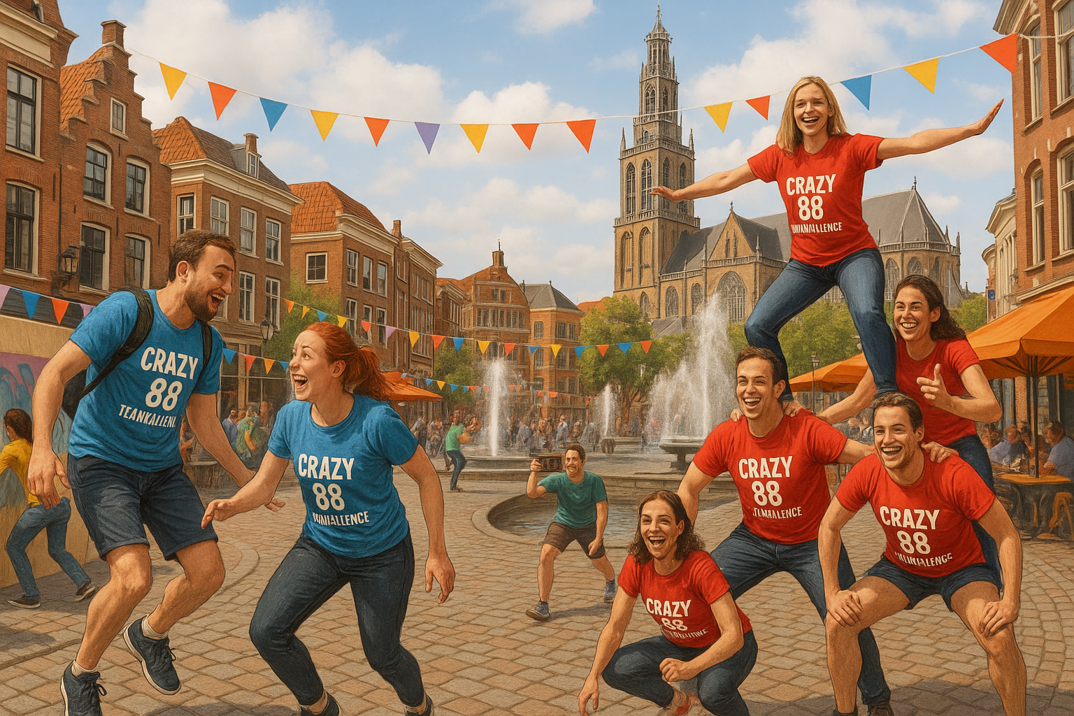 Crazy 88 Teamchallenge in Meppel, Meppel Diep Geluk